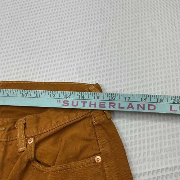 Levi's 501 Men's Brown Denim 32x30 - Picture 7 of 8